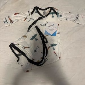 3 Copper Pearl Knotted Gowns